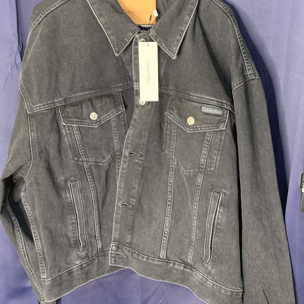 Calvin Klein Black Denim Jacket